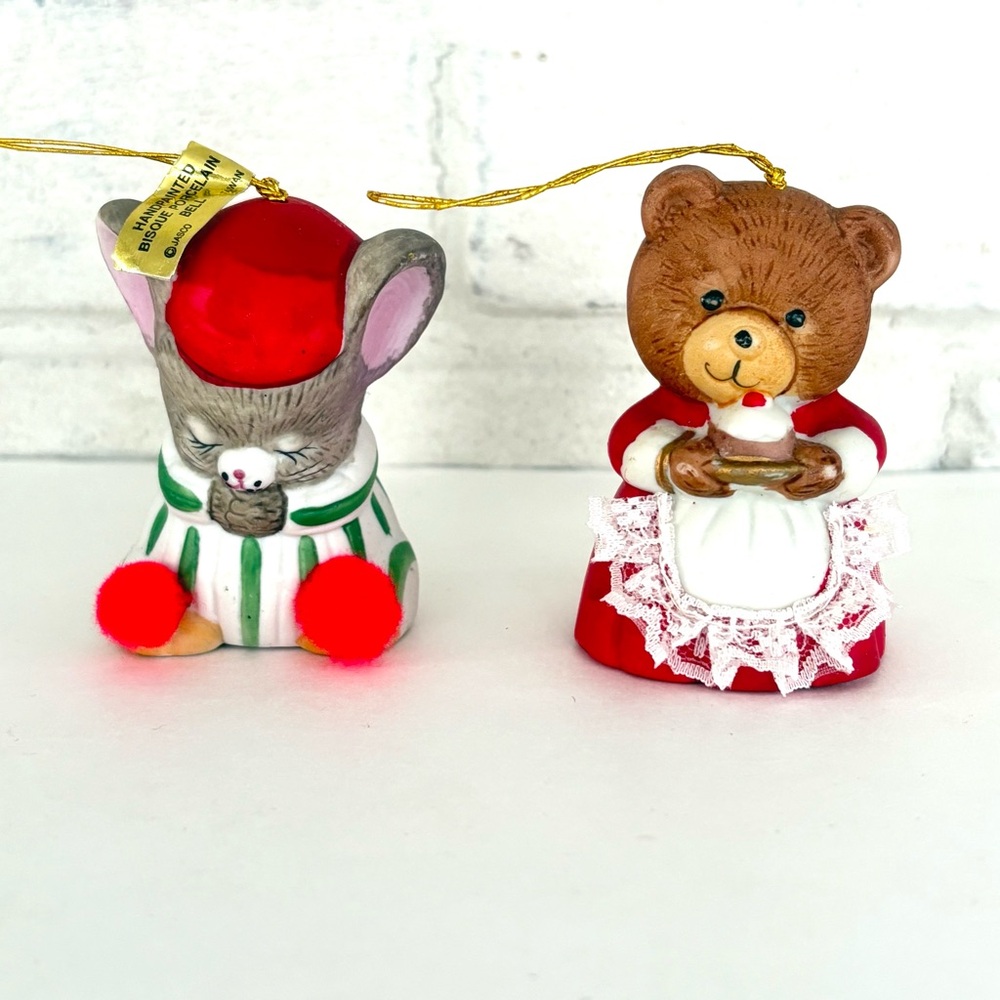 Lil Chimer Christmas Bell Ornament 2 Pcs